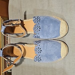 Crown Vintage blue espadrille